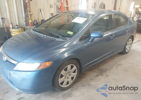 2007 Honda Civic Lx from USA, damaged, VIN 1HGFA165X7L108944